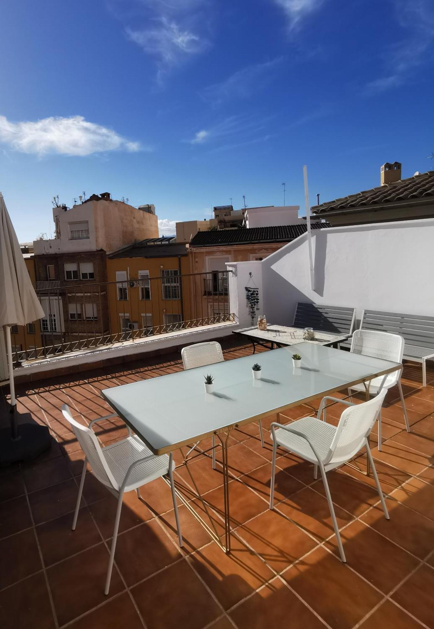 Appartement Atico Con Vistas Centro Historico / Terraza 40 M à Málaga Extérieur photo
