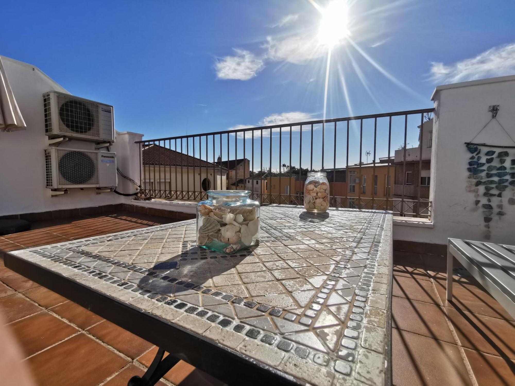 Appartement Atico Con Vistas Centro Historico / Terraza 40 M à Málaga Extérieur photo