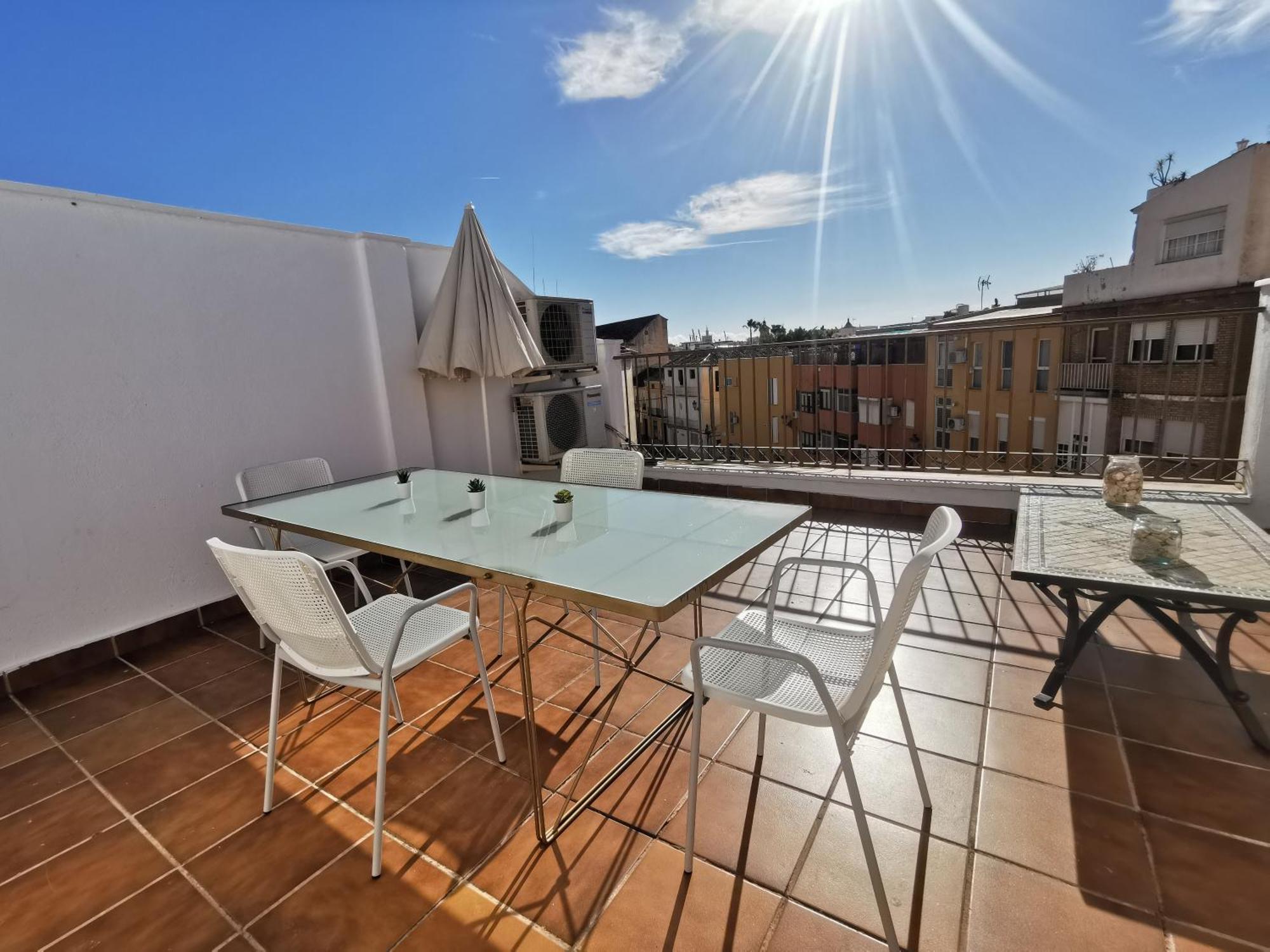 Appartement Atico Con Vistas Centro Historico / Terraza 40 M à Málaga Extérieur photo